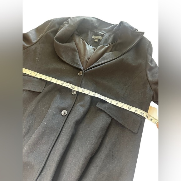 Halogen Single Breasted Topper Pea Coat Black Size 22w - Picture 5 of 9